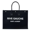 Clearance Black tote bag with brand print Shopping Bags