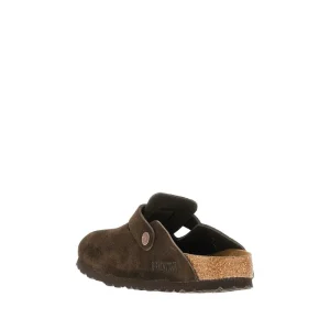 Discount Boston' suede leather sabot Sandals