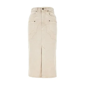 Discount Britt' denim midi skirt Skirts