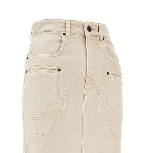 Discount Britt' denim midi skirt Skirts