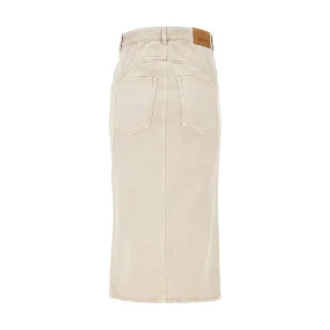 Discount Britt' denim midi skirt Skirts