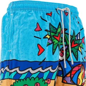 Outlet Britto Beach print swim shorts Beachwear & Underwear
