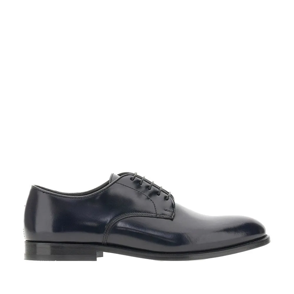 brushed_leather_laced_sho_0-1.webp Clearance Brushed leather laced shoes Lace-Up Shoes