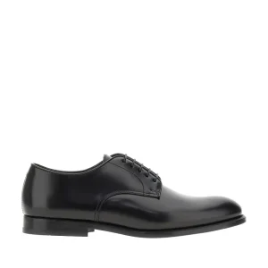 Online Brushed leather laced shoes Lace-Up Shoes