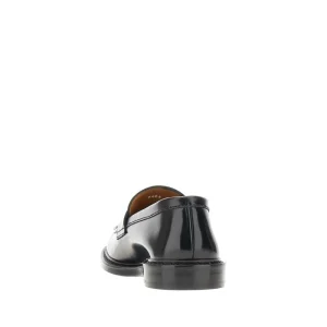 Outlet Brushed leather Penny loafers Loafers