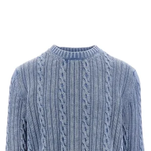 Sale Cable knit cotton sweater Knitwear