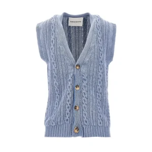 Discount Cable knit vest Knitwear