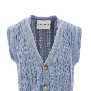 Discount Cable knit vest Knitwear