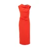 Hot Canvas draped midi dress Dresses