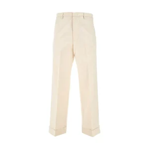 Discount Canvas pants with cuff Pants And Shorts