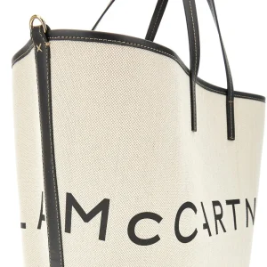 Outlet Canvas tote bag with logo print Shopping Bags