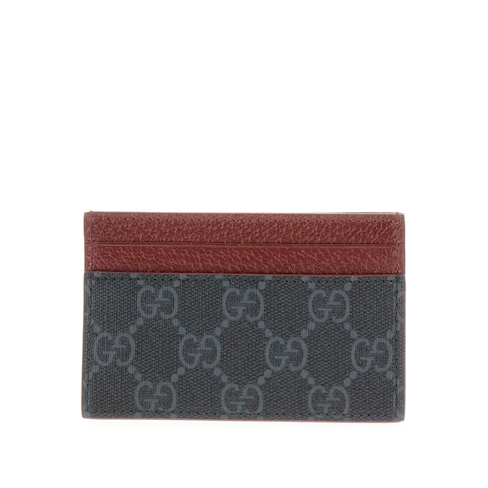 cardholder_with_lacquered_1.webp Clearance Cardholder with lacquered GG detail Wallets And Small Leather Goods