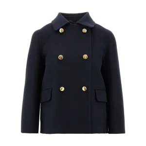 Online Cashgora-blend double-breasted jacket Jackets