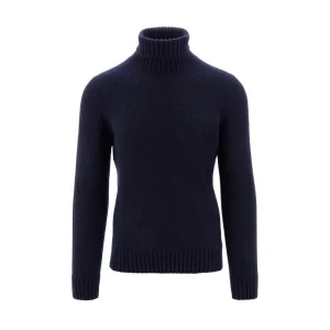 Fashion Cashmere and silk turtleneck sweater Knitwear