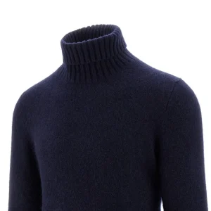 Fashion Cashmere and silk turtleneck sweater Knitwear