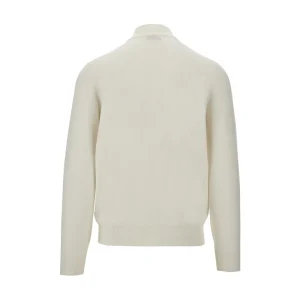 Clearance Cashmere sweater with zippered neck Knitwear