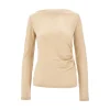 Hot Cashmere-blend jersey top Knitwear