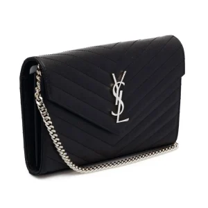 Sale Cassandre' leather wallet on chain Clutches