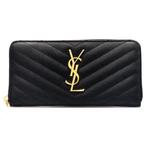 Discount Cassandre' leather zip-around wallet Wallets And Small Leather Goods