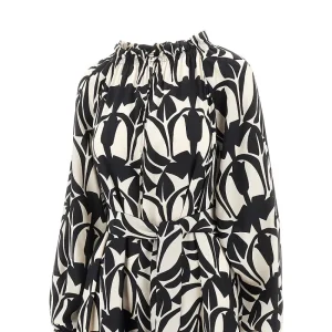Outlet Cerere' crepe de chine dress Dresses