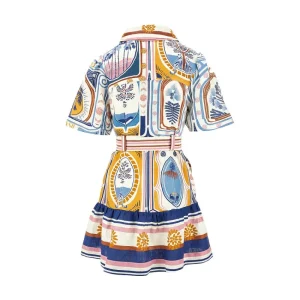 Fashion Cerrado' linen mini dress Dresses