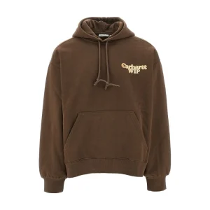 Online Charm Link' print hoodie Sweatshirts