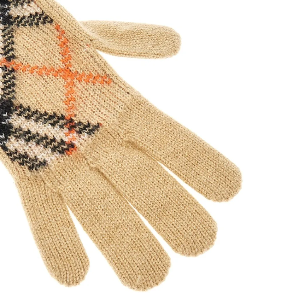 check_cashmereblend_glove_2.webp New Check cashmere-blend gloves Hats And Gloves