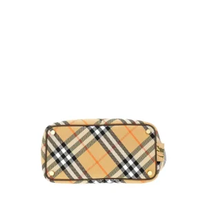 Best Check cotton small tote bag Top-Handle Bags | Shoulder Bags