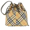 Outlet Check fabric medium bucket bag Shoulder Bags