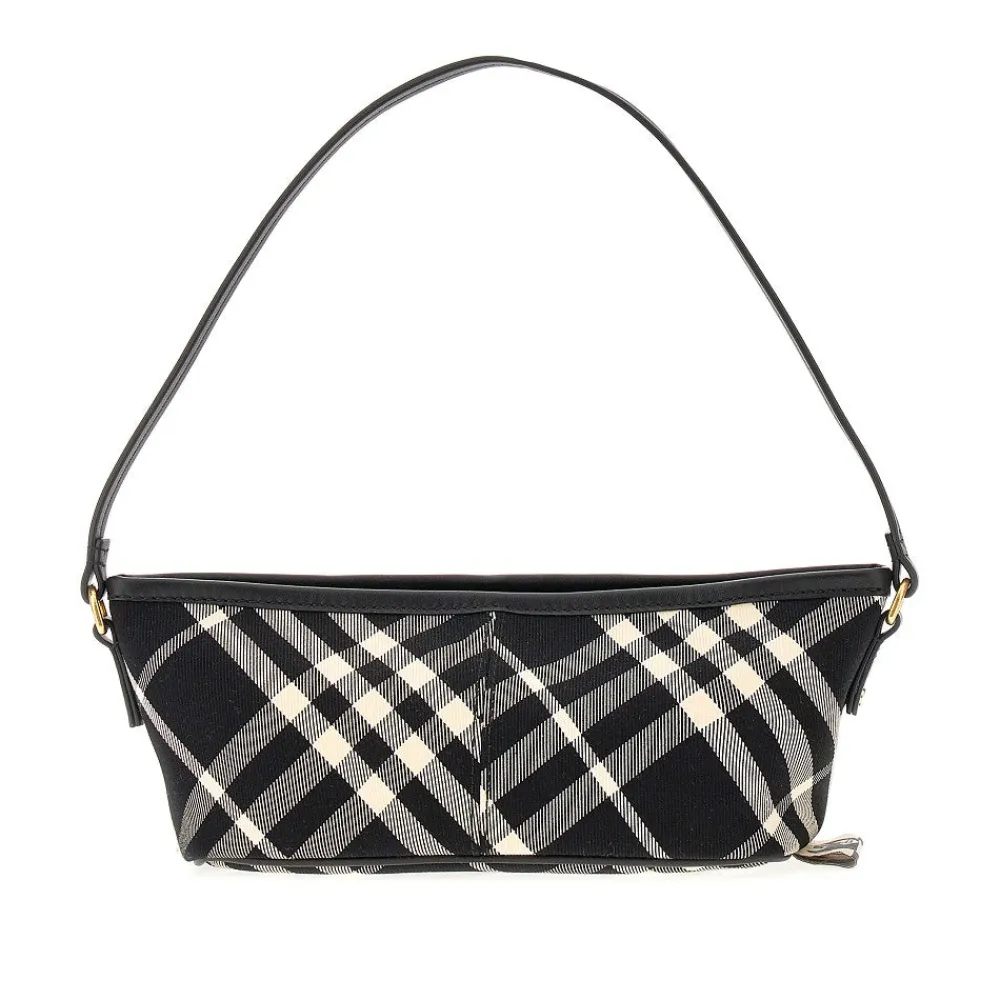 check_fabric_mini_bag_0-1.webp Best Check fabric mini bag Shoulder Bags