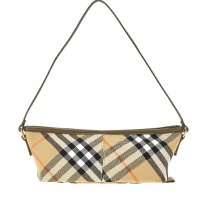 Online Check fabric mini bag Shoulder Bags