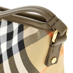 Online Check fabric mini bag Shoulder Bags