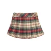 Best Check flannel mini skirt Kids Clothing