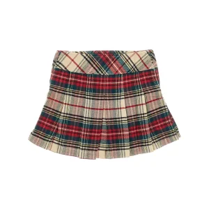 Best Check flannel mini skirt Kids Clothing