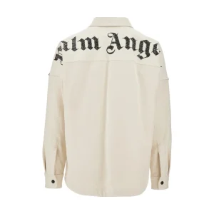 New Check overshirt with logo embroidery Shirts