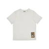 Discount Check patch T-shirt Kids Clothing