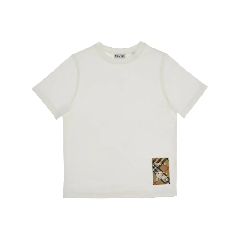 check_patch_tshirt_0.webp Discount Check patch T-shirt Kids Clothing