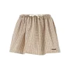 Outlet Check poplin mini skirt Skirts