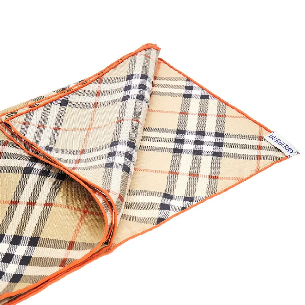check_silk_scarf_2.webp Discount Check silk scarf Scarves