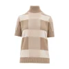 Fashion Check wool and cashmere sweater Knitwear