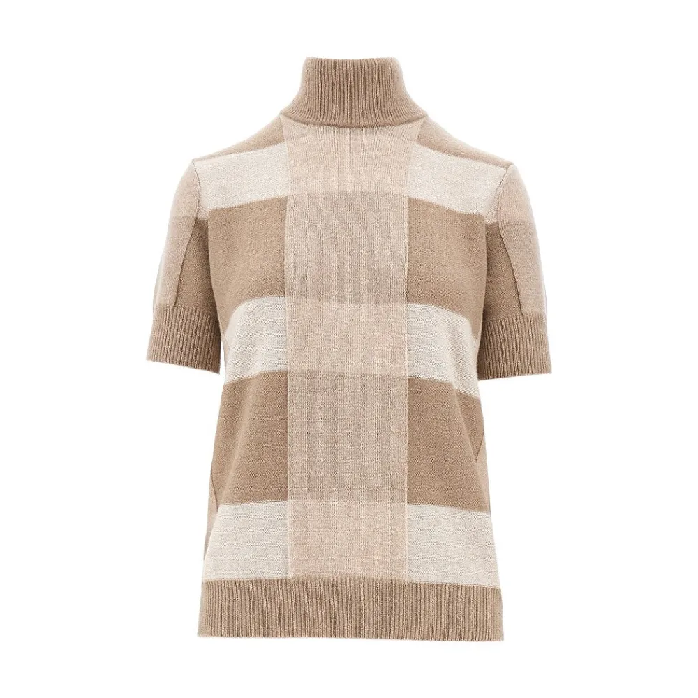 check_wool_and_cashmere_s_0-1.webp Fashion Check wool and cashmere sweater Knitwear