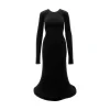 Fashion Chenille dress with padded hem Dresses