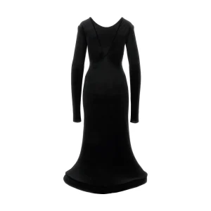 Fashion Chenille dress with padded hem Dresses