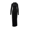 Discount Chenille long dress with padded neckline Dresses