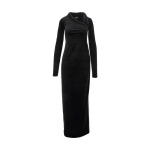 Discount Chenille long dress with padded neckline Dresses