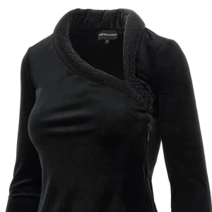 Discount Chenille long dress with padded neckline Dresses