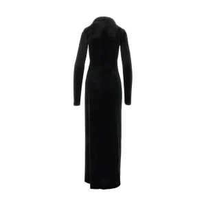 Discount Chenille long dress with padded neckline Dresses