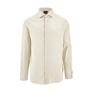 Online Chevron motif stretch cotton shirt Shirts