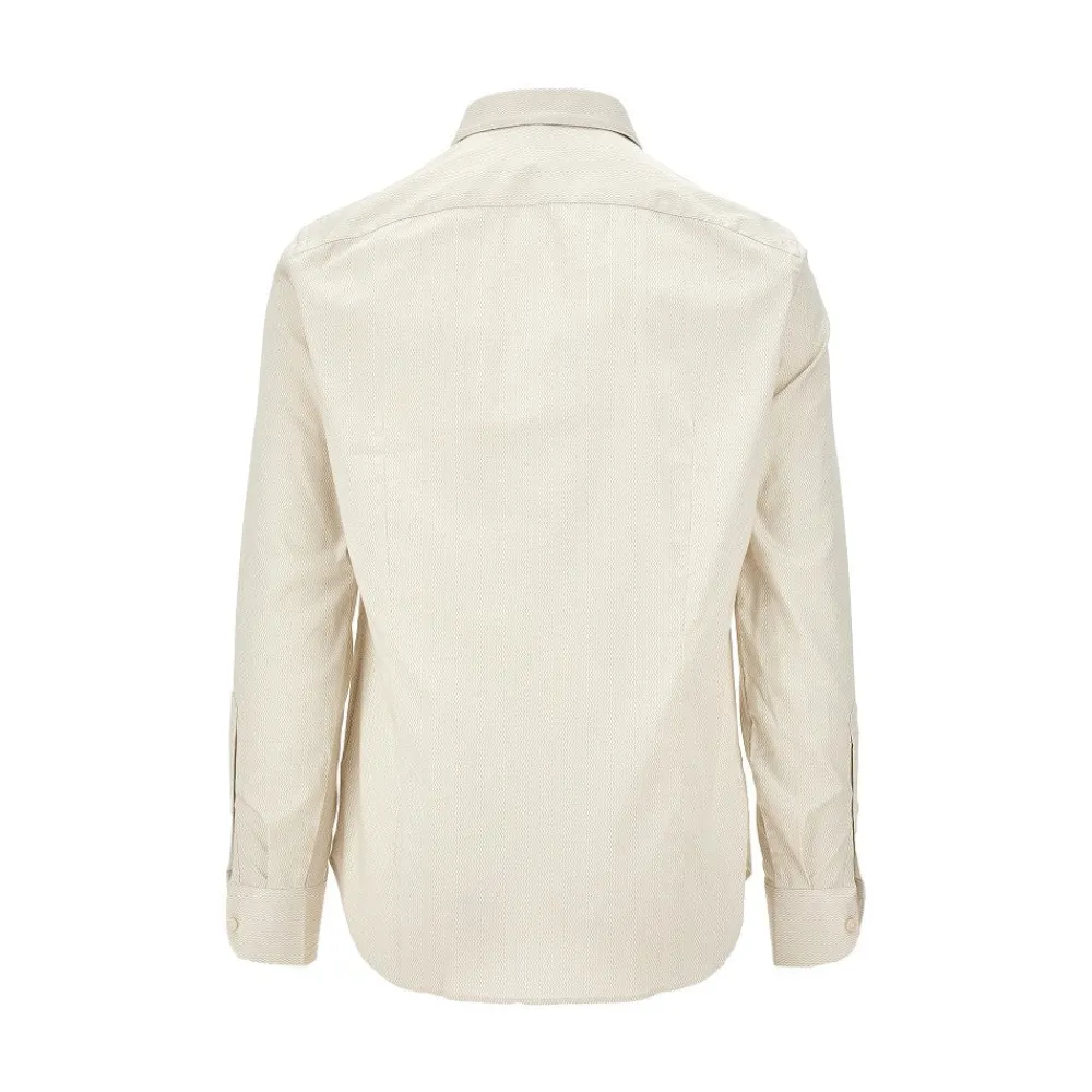chevron_motif_stretch_cot_2-1.webp Online Chevron motif stretch cotton shirt Shirts
