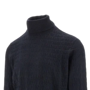 New Chevron wool crewneck sweater Knitwear